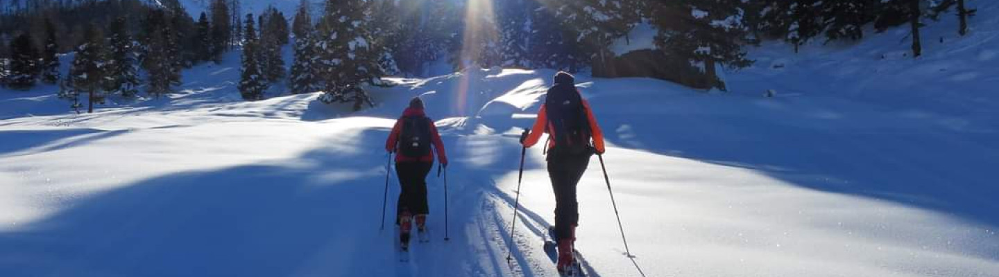 Einführung in das Skibergsteigen